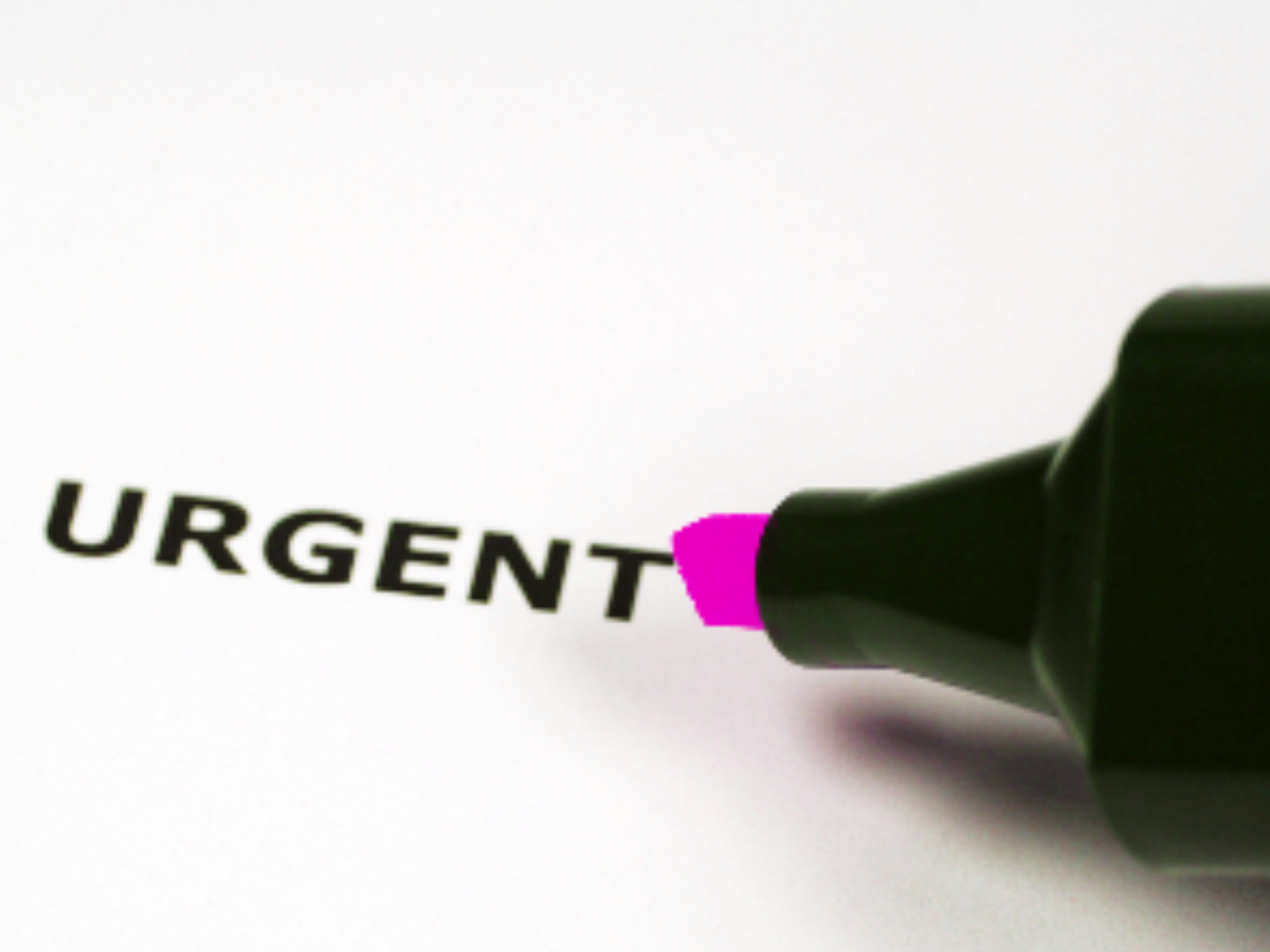 Urgent Needs Graphic